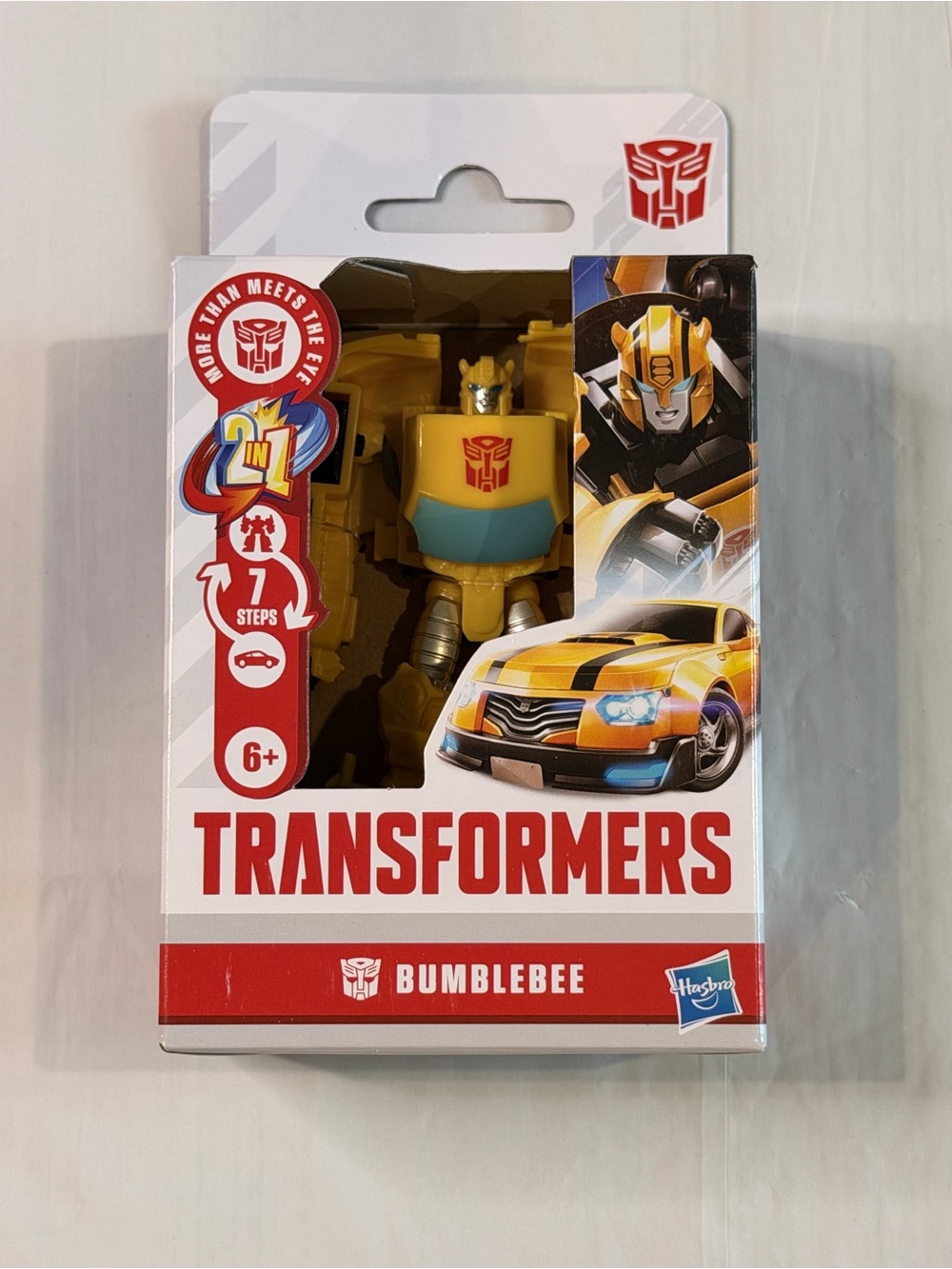 Transformers Bumblebee 2-in-1 7-Step Action Figure Car Hasbro